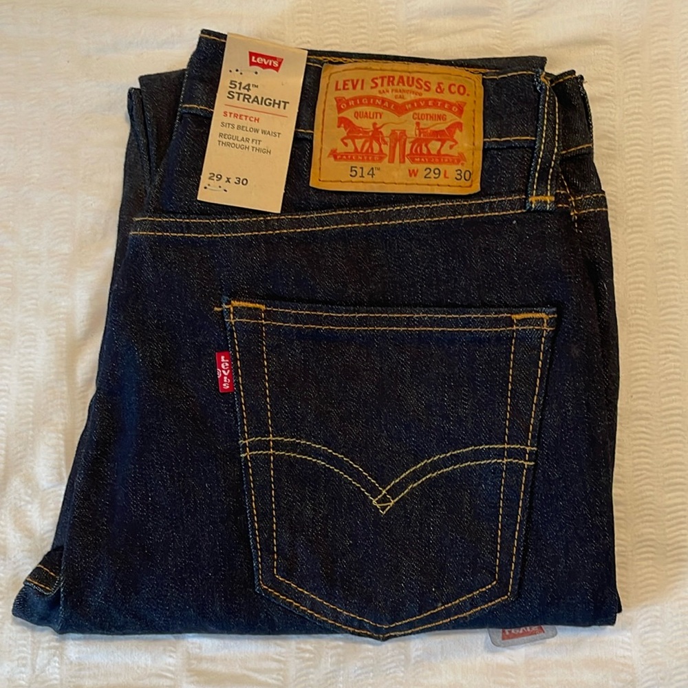 Men’s Levi’s 514 Blue Jeans